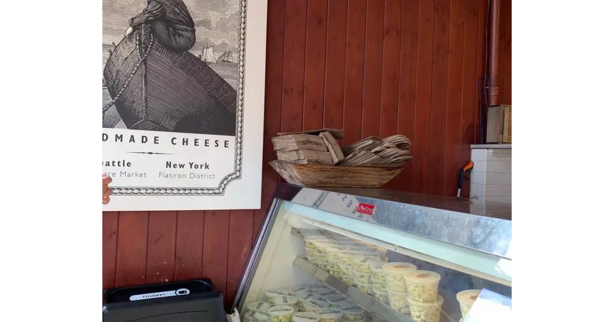 Beecher's Handmade Cheese, Pike Place Market（シアトル/洋食