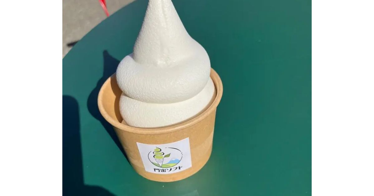 門出ソフトクリーム KADODE OOIGAWA（金谷/ソフトクリーム