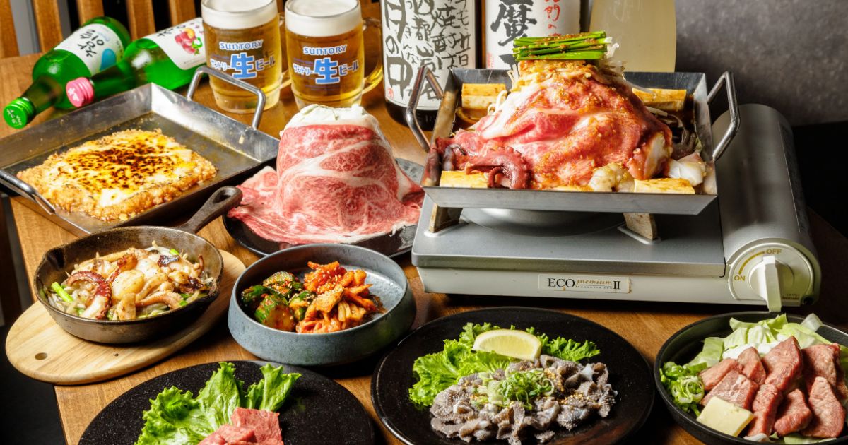 ちりとり鍋・鉄板焼き居酒屋 ホルモンと∞のご予約（堀江・四ツ橋/牛