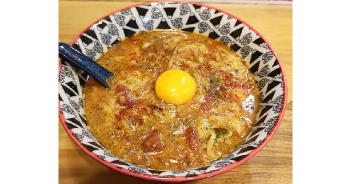 【麺】 濃厚まぜそば シュリケン164＠大阪・東大阪【濃厚まぜそば】混ぜたら